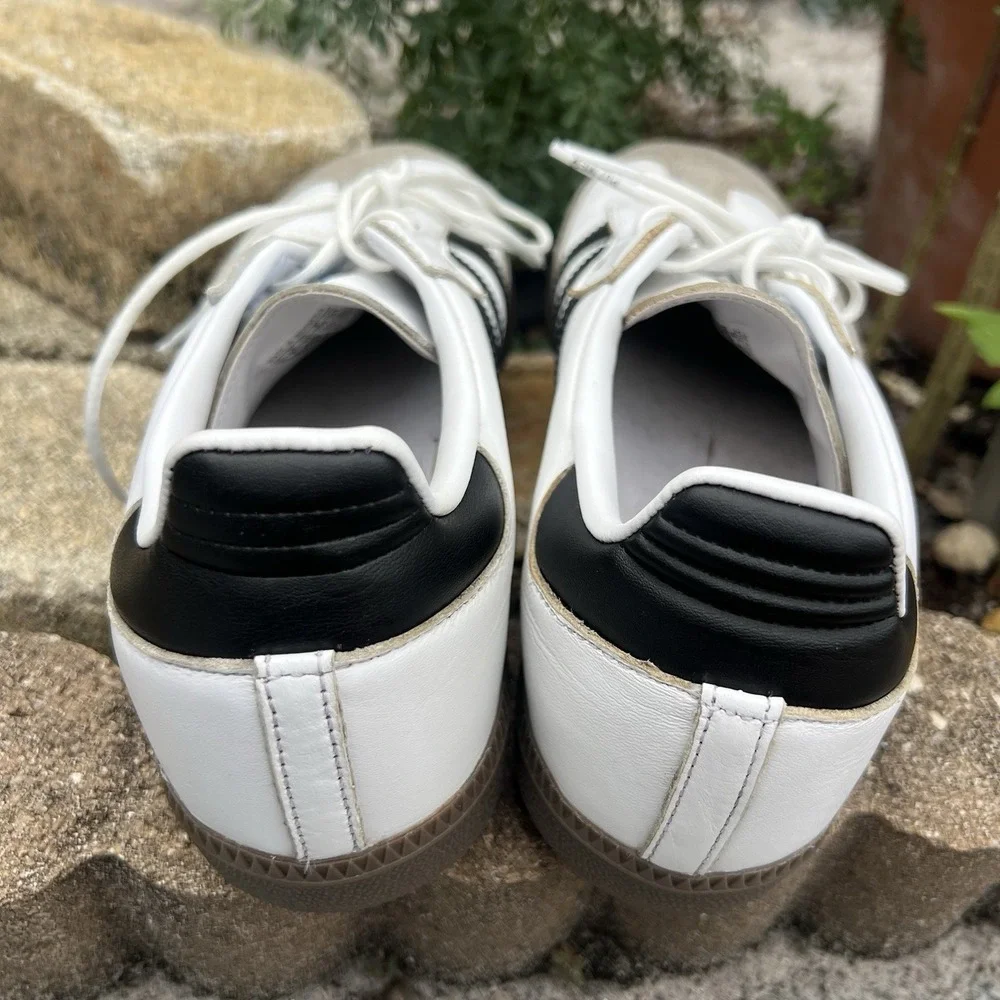 Size 10 Women's , 9 Men's - adidas Samba OG Low White Black Gum